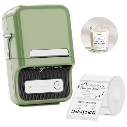 NIIMBOT B21 Label Maker Thermal Label Printer, Good Idea for Home Organization Office Business, 50x30mm Label-230Pcs - Image 1