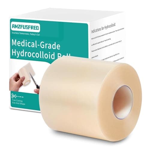 Hydrocolloid Roll for Wound Care Skin-Friendly Self Adhesive 2in x 12ft - Image 1