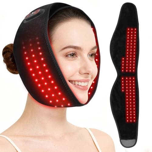 Face Heating Pad for TMJ Pain Relief, Cordless TMJ Heating Pad for Jaw with 3 Heat & 3 Timer Settings, Wearable Heating Pad for Face Jaw Chin πͺπΆππ±πΌπΊ π§π²π²ππ΅ - Image 1