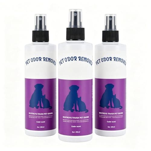 Pet Odor Eliminator Spray (8oz/236ml) â Cedar Scent Pet Odor Remover for Dog & Cat Urine, Carpet, Bedding & Strong Pet Smells, Natural Neutralizer for Home & Pet Areas - Image 1