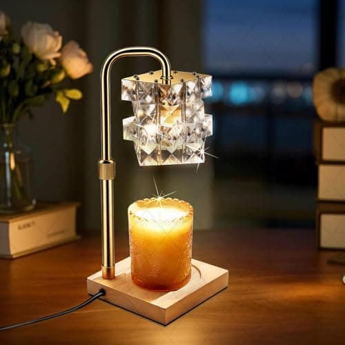 Alpharan Candle Warmer Lamp with Timer - Electric Wax Warmer for Home Desk Decor, Birthday Gifts for Women Mom Men, House Warming Gifts New Home Kitchen Office Dorm - Image 1