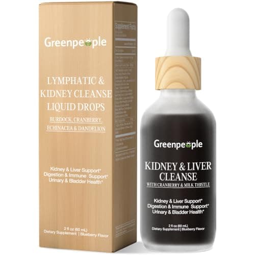 GREENPEOPLE Kidney & Liver Cleanse Detox & Repair, 2 Oz Drops