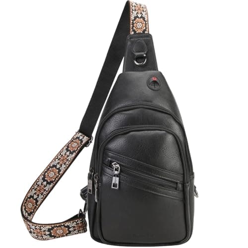 HiChiclife Sling Bag for Women Crossbody Bags for Women Trendy Crossbody purse Fanny Pack Chest Bag for Travel - Image 1