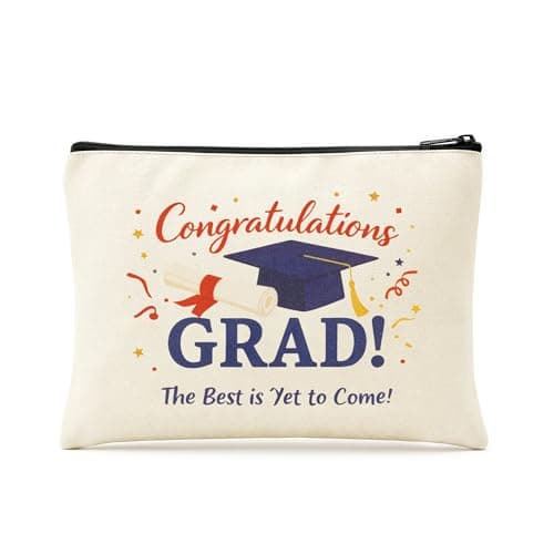 EURGANT 2026 Graduation Gift for Her - Makeup Bag, College Graduation Gifts for Daughter, Granddaughter, Sister, Niece, Graduation Makeup Bag - Image 1