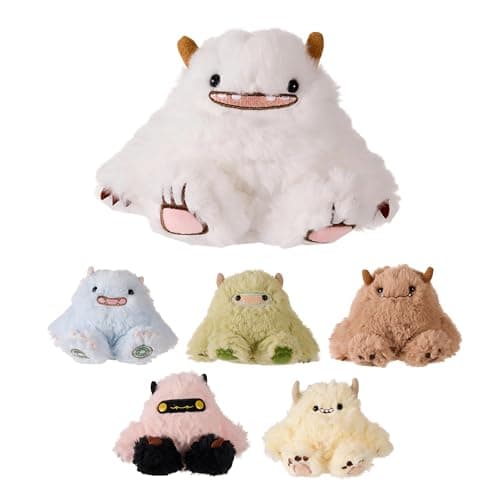 POP JOY DUNDUN Plush Blind Box Cute Monster Mystery Collectible Toy, Soft Kawaii Stuffed Animal Surprise Box, Desk Decor & Gift, 6 Regular + 1 Secret Character Single Box - Image 1
