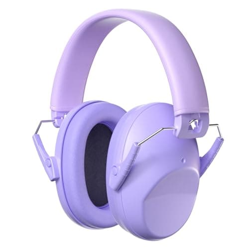ProCase Kids Noise Cancelling Headphones, Kids Ear Protection Monster Jam Truck, Fireworks Hearing Protection Noise Reduction, Noise Canceling Earmuffs for Sensory Autism Toddler Children -LightPurple - Image 1