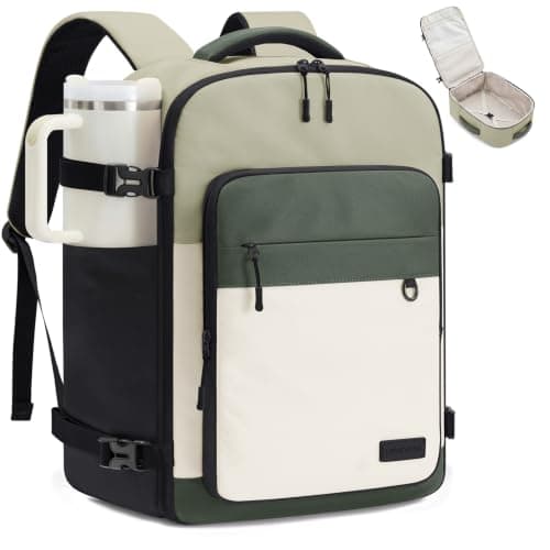 LOVEVOOK Travel Backpack for Women Men, Carry on Backpack for Traveling, Waterproof Hiking Backpack Outdoor Sports Rucksack, Casual Daypack Travel Weekender Essentials - Image 1