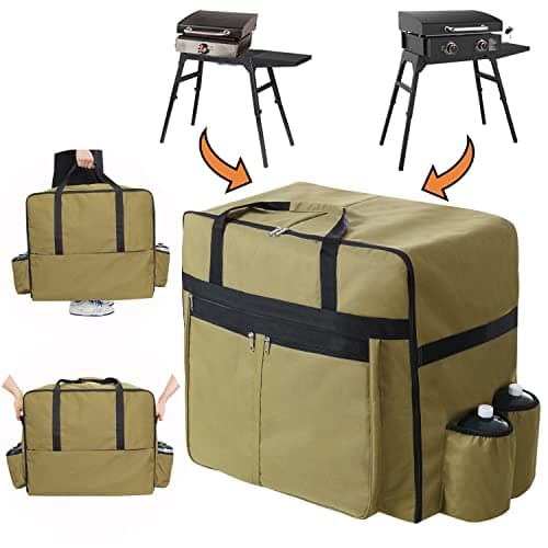 EUTRKei Griddle Cover for Blackstone 22 Inch Grill, 17" Griddle Carry Bag Accessories, Accommodate With Hood and Stand, Wear Resistant (Only Bag) - Image 1