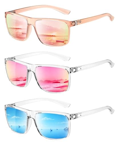 KALIYADI Womens-Sunglasses Polarized Sunglasses Womens: Retro Trendy Sun Glasses with UV400 Protection for Travel Driving - Image 1