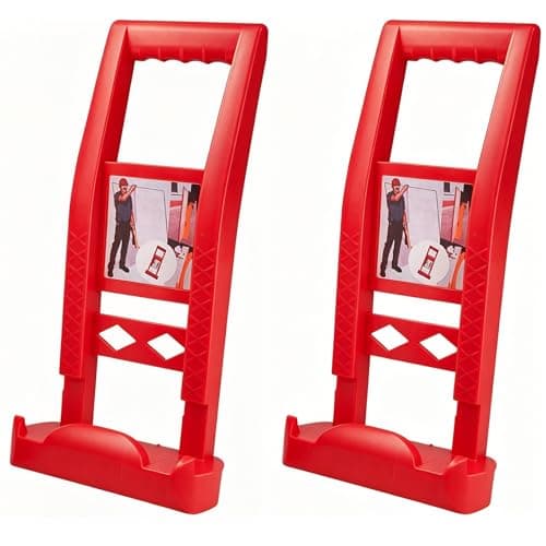 2 Pack Drywall Carrier, 176Lbs Load Bearing Plastic Panel Carrier Tool