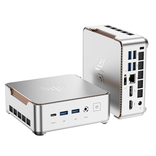 KAMRUI Pinova P2 AMD Ryzen 7330U(Beats 4300U/10110U/N95) Mini PC 16GB RAM 256GB SSD, Up to 4.3GHz, 4C/8T, 8MB L3 Smart Cache Mini Computers,Triple 4K Display for Home/Business Mini Desktop Computers - Image 1