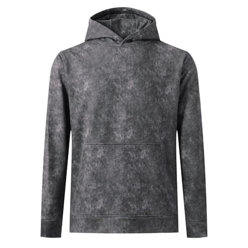 M MAELREG Hoodies for Men Golf Soft Hooded Sweatshirts Dry Fit Lightweight Casual Midlayer Print Mens Hoodies Pullover - Image 1