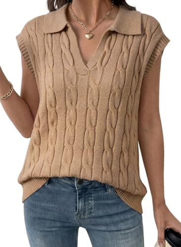 Dokotoo Womens Summer Casual Sweaters Oversized Crewneck Cropped Lightweight Knit Tops 2026 Spring Plus Size Shirts for Women Ladies Tops and Blouses Navy Blue - Image 1