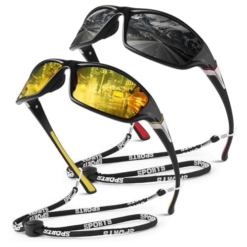 WEAROYO Polarized Sports Sunglasses for Men Women,Cycling Running Driving Fishing Trekking Sun Glasses 100% UV Protection - Image 1