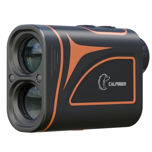 Golf & Hunting Rangefinder with Rechargeable Battery, 5/1200Y Camo Laser Range Finder 7X Magnification, Distance/Angle/Speed/Scan Multi Functional Waterproof Rangefinder with Case - Image 1