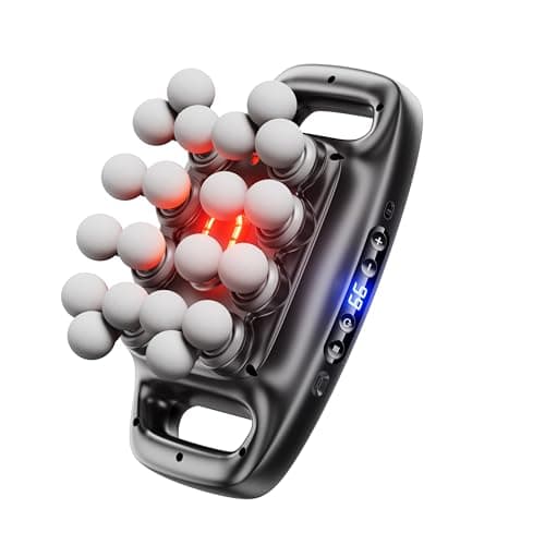 COYZU 20 Head Massage Gun, Large Surface Deep Tissue Percussion Massager with 3 Modes & 99 Levels, 35mm Deep for Pain, 50kg Force for Back, Waist, Legs, Arms & Feet, Quiet Muscle Relaxation - Image 1