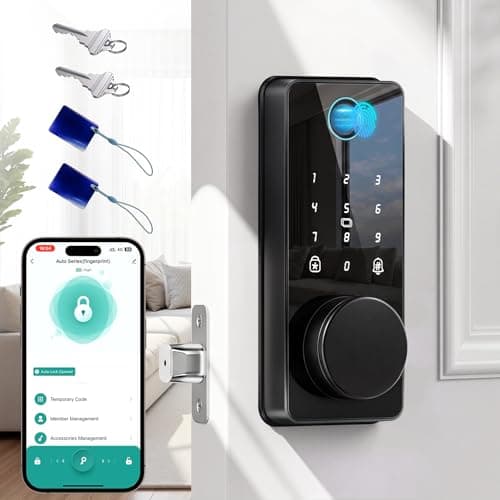 Fingerprint Door Lock, Biquole Keyless Entry Door Lock, Smart Lock - Image 1