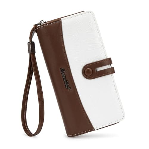 Montana West Womens Wallet Large Wristlet Wallet Credit Card Holder RFID Western Wallets - Image 1