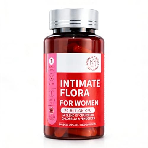 ElixAid Vaginal Probiotic Supplement - Supports Healthy Vaginal pH, Fresh Odor & Balanced Flora for Women, Urinary Tract Health with Prebiotics & Lactobacillus Probiotic Blend - 20 Billion CFU - Image 1