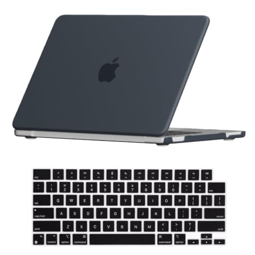 Se7enline Compatible with MacBook Neo Case 13 inch 2026 Model A3404, Hard Shell & Washable Keyboard Cover, Anti-Scratch Anti-Drop Slim Fit Protective Case for Daily Use Travel,Frost Black - Image 1