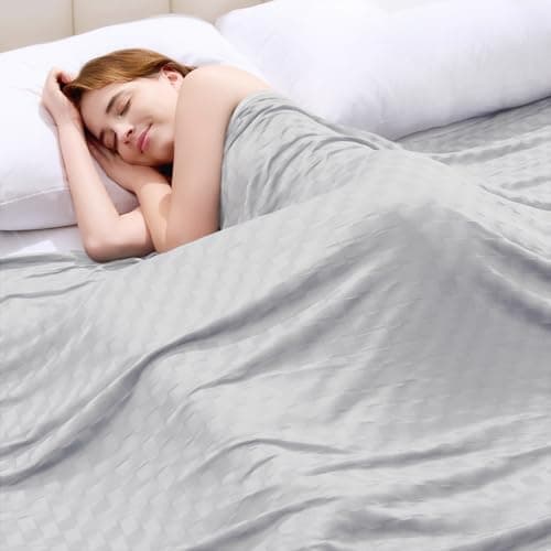 Topcee Cooling Blanket Queen Size- 90"x90" Summer Cooling Blanket for Hot Sleepers Arc-Chill Q-Max >0.45 Cool Fiber, Keeps Cool for Night Sweats, Soft Lightweight Sofa Blankets for Kid Adults - Image 1