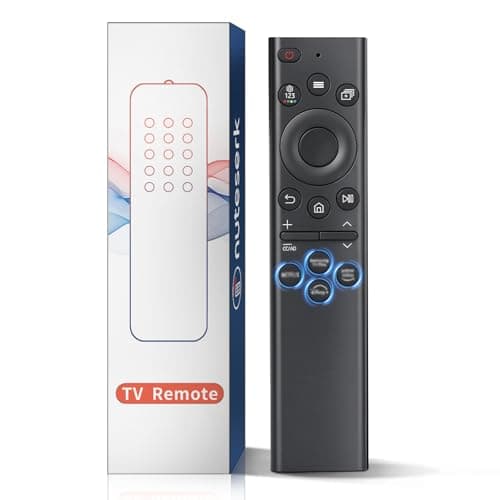 Replacement Remote Control for Samsung Smart TVs – Ready to Use, Universal Remote Compatible with Samsung Frame Curved QLED Crystal UHD TVs - Image 1