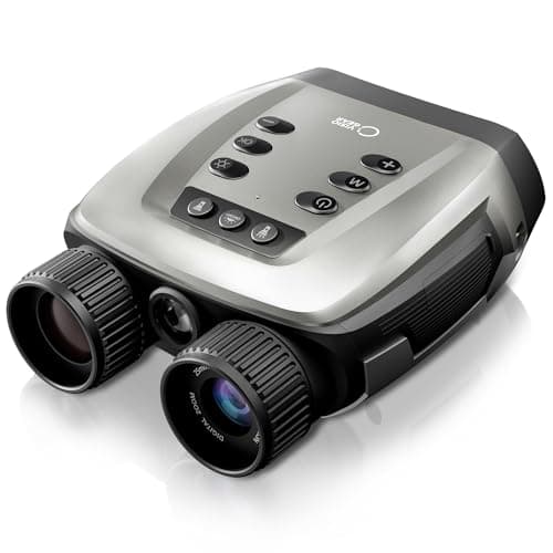 VisioGear Night Vision Binoculars - Night Thunder X3 4K Night Vision Goggles for Adults, AI Color Mode, 2000ft Range, 5000mAh Battery, 32GB Card for Camping & Security - Image 1