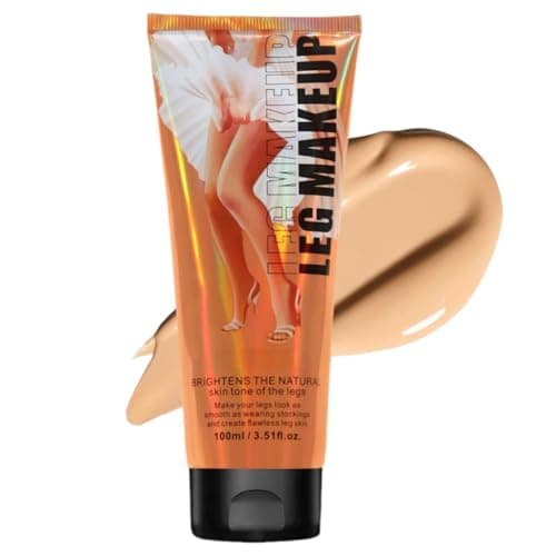 Waterproof Body Concealer – Tattoo, Scar & Vein Cover Up | No-Transfer Leg Makeup & Body Foundation for Flawless Skin, Long-Lasting Coverage for All Skin Tones – 100ml (MEDIUM) - Image 1