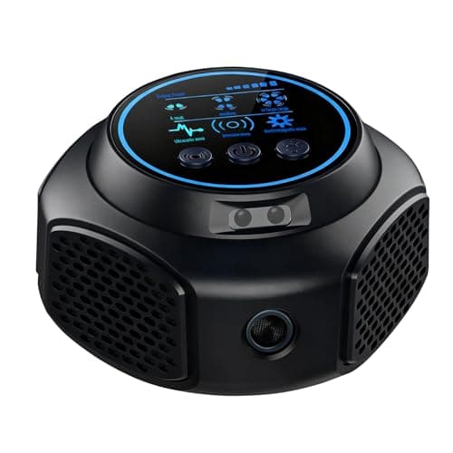 Ultrasonic Mouse Repellent Pest Control Repeller, Mouse Traps for Rodent, Mice, Ant, Rat, Squirrel, Bug, Roach, Bat, Rat & Mice Repellent Device for House Plug in Indoor for Home 1Pack Black - Image 1