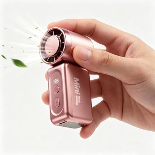 PAIKIUU High Speed Handheld Portable Mini Fan for 2026 FIFA World Cup - Image 1