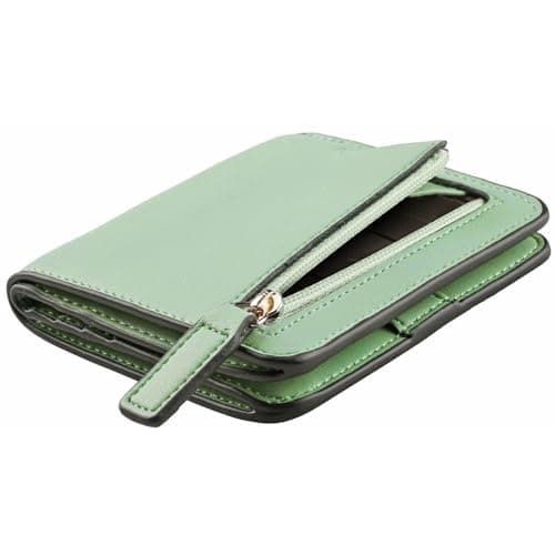 Toughergun Wallet Women Rfid Blocking Small Compact Bifold Luxury Leather Pocket Wallet Ladies Mini Purse with ID Window - Image 1