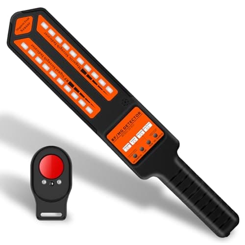 KEULGOUL Hidden Camera Detector & RF Bug Detector GPS Tracker Detector, Camera Finder for Cars, Hotels, Travel, Offices and Home