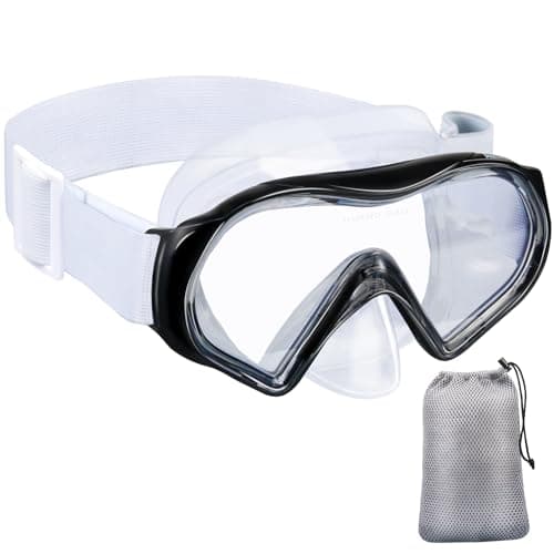 Aegend Diving Mask for Adult Youth, Anti-Fog Anti-UV Wide View Snorkel Mask for Scuba Diving Swimming Snorkeling - Image 1