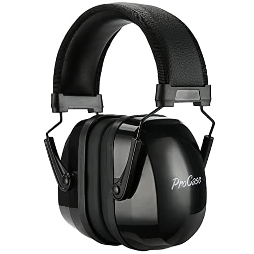 ProCase Kids Ear Protection, SNR 29 dB Noise Cancelling Headphones for Autism Children Toddler, Sound Proof Noise Reduction Earmuffs for Fireworks, Flight, Concert -Black - Image 1