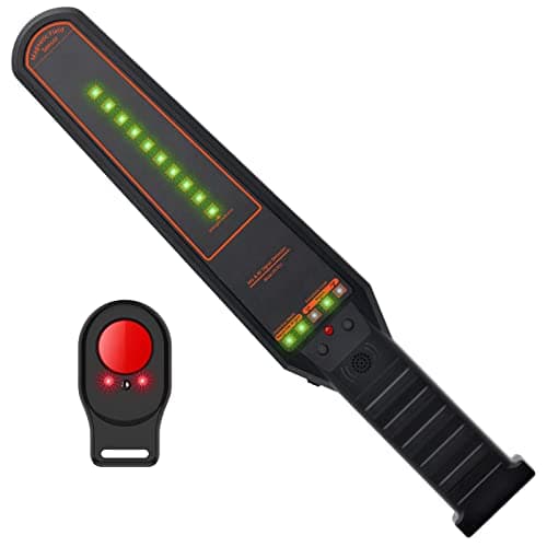 KEULGOUL Hidden Camera Detector & Bug Detector, Portable Listening Device Detector Camera Finder for Travel, Hotel, Office, Vehicle and Privacy Protection