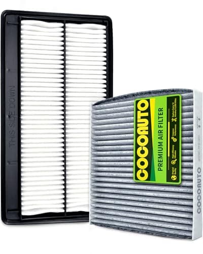COCOAUTO Engine & Cabin Air Filter Kit for Pilot 2023 2024 2025 2026, MDX (2022-2026) 3.5L Only, Replace 1722061AA00, 80292TF0G01 (Not for 3.0L)