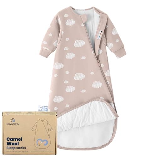 kaiya baby Unisex Sleeping Bag for Babies and Toddlers 1.0 Tog Sleep Sack 18-36 Months, Baby Sleep Sack, Newborn Sleep Sack, Wearable Blanket Baby, One Piece with Sleeves, Gifts for Baby, Pink - Image 1