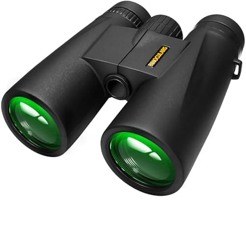 Asacam 10x42 HD Binoculars for Adults, BAK4 Prism Waterproof Lightweight Binoculars with Low Light Vision for Bird Watching, Hunting, Hiking, Travel, Cruise - Image 1
