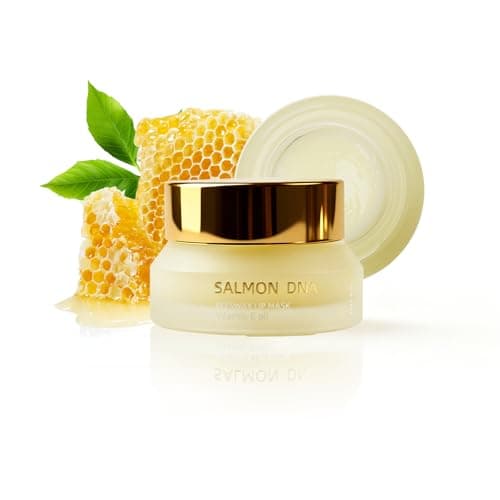 PDRN Lip Sleeping Mask Glow Balm with Salmon PDRN & Collagen - Deep Hydration, Non-Sticky Overnight + Daily Lip Care, Moisture Lock for Dry, Chapped Lips - Image 1
