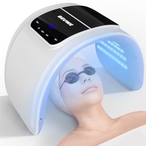 Red-Light-Therapy-for-Face,Led Face Mask Light Therapy Red & Blue Rejuvenation Tool SPA Equipment Led Neck Body Hand Mask for Skincare at Home - Image 1
