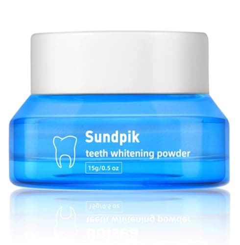Teeth Whitening Powder,Removes Stains with No Sensitivity,Enamel-Safe Toothpaste Whitening Powder for Coffee,Tea,Food,and Tobacco Stains (0.5 Ounce (Pack of 1)) - Image 1