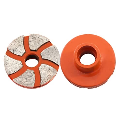 BGTEC Diamond Grinding Wheel 48mm for Polishing and Cleaning Stone flowerpots, Cobblestone, Marble,Concrete,and Thinset Removing, Angle Grinder,Cleaning Bottom, 2 pcs - Image 1