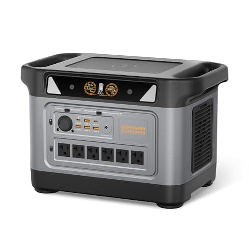 UDPOWER S1000 Pro Portable Power Station, Solar Generator for Home Backup RV Camping, Fast Solar Charging Support