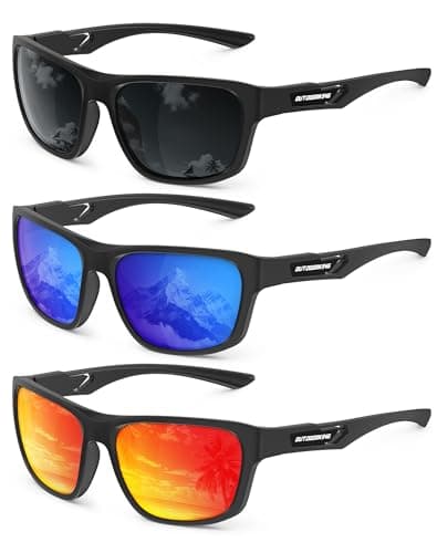 KALIYADI Polarized Sunglasses Men Sports-Sunglasses: Classic Sun Glasses for Driving, Fishing for Women with UV400 Protection - Image 1