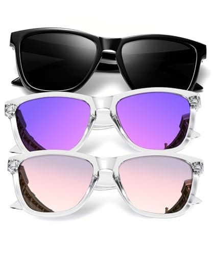KALIYADI Womens-Sunglasses Polarized Sunglasses-Womens Trendy: Retro Sun Glasses with UV Protection for Travel Driving - Image 1