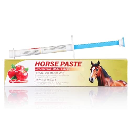 Equine Paste 1.87% | Apple Flavored – 6.08g Tube for Horses, 1-Pack - Image 1