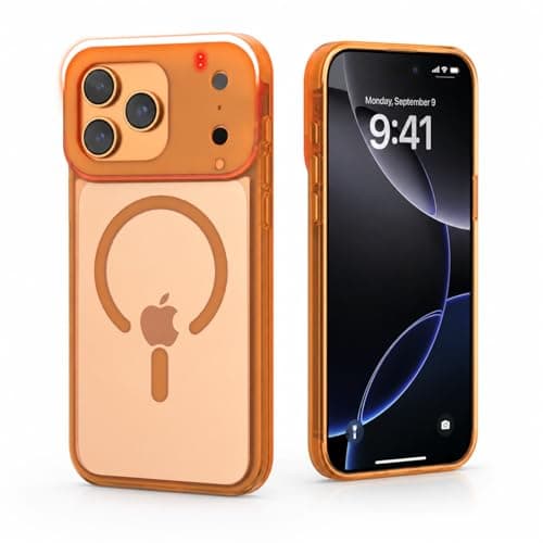 Magsafe iPhone 17 Pro Max Case, with Selfie Light IR Hidden Camera Detector - Image 1