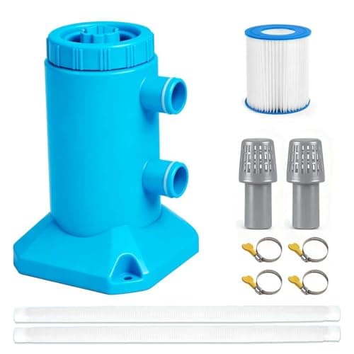 ERABAY 2026 Improved 530 GPH Above Ground Pool Filter Pump,Powerful Pool Cartridge Filter Pump for Above Ground Pools, Water Circulation System Quickly Remove Debris Enhance Crystal-Clear Pool Water. - Image 1