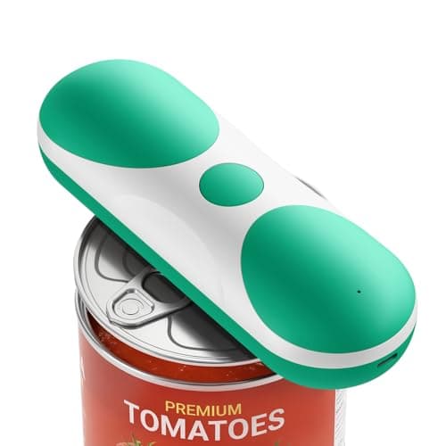 Electric Can Opener, One-Touch Automatic Can Opener, USB Rechargeable Electric Can Opener for Seniors with Arthritis- Cordless Battery Powered, Side Cut, Smooth Edge, Handsfree, for Any Size Cans - Image 1