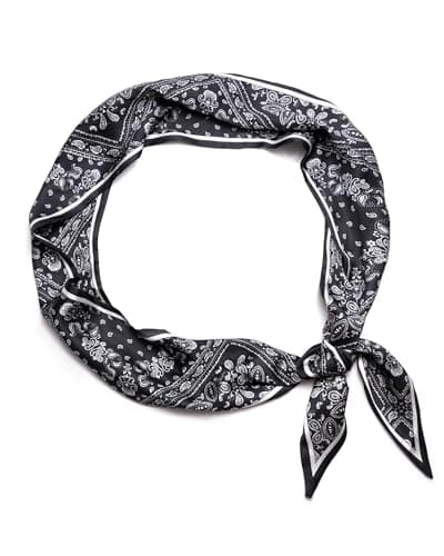 rgwtgkyh Satin Silk Scarf Belt for Women Black and White Paisley Soft Decorative Waist Sash for Jeans Elegant Formal Prom Dress Waistband Western Boho Accessory - Image 1